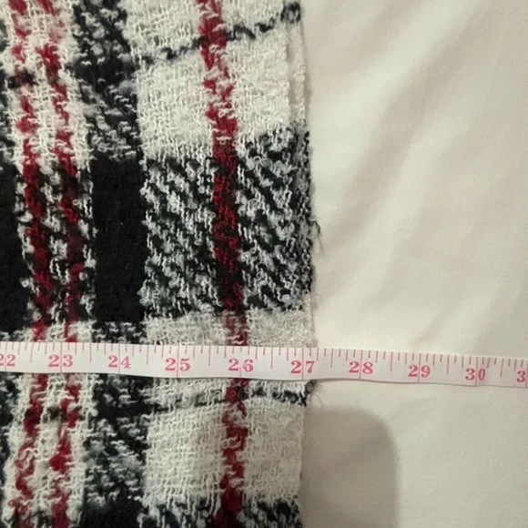 FREE PEOPLE Plaid Oversized Scarf - Picture 6 of 6